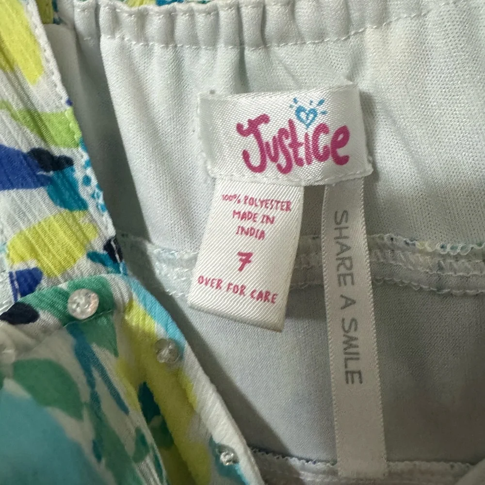 Justice Girls Size 7 Tank Top
